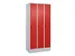 locker voor scheiding van kleding,HxBxD 1950x900x500mm,3vak
