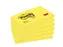Memoblok Post-it 655 76x127mm 100 vel per blok neon geel