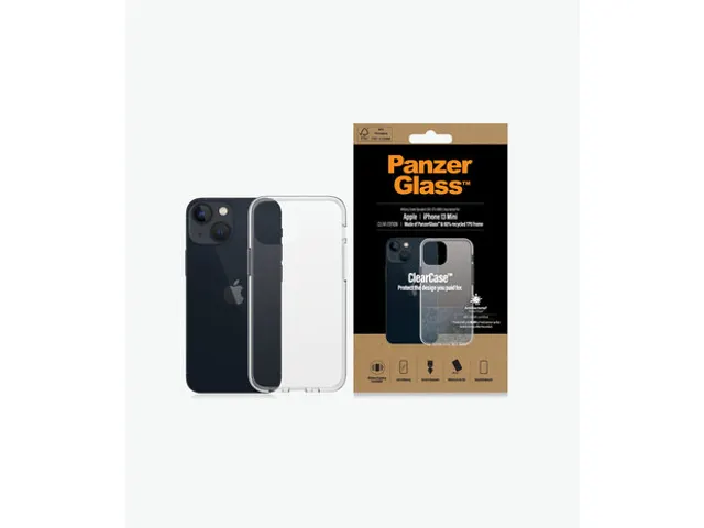 PanzerGlass ClearCase iPhone 13 hoesje Doorzichtig
