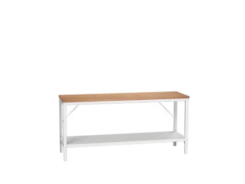 werkbank,HxBxD 780-930x2000x600mm,multiplexblad,4voeten