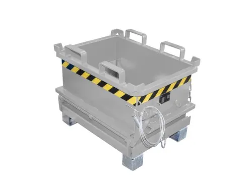 mini-bodemklepcontainer,HxLxB 625x600x800mm,0,13m³,inrijbeugel,staal