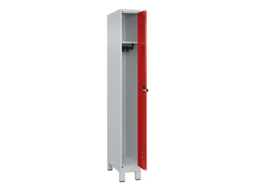 locker,HxBxD 1950x250x500mm,1vak,vak B 250mm,draaigrendel,voeten