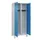 locker voor scheiding van kleding,HxBxD 1950x800x500mm,2vak