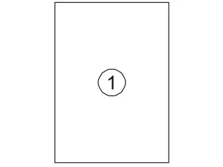 Etiket Premium 210x297mm A4 Wit 1000 Stuks XL Pack - 2