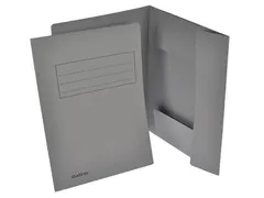 Dossiermap 3 Kleppen Grijs A4 250 Gram