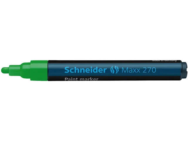 Lakmarker Schneider Maxx 270 1-3 mm groen