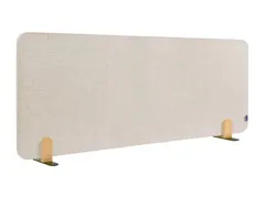 Elements Bureauscherm akoestisch 60x160cm Beige Houders
