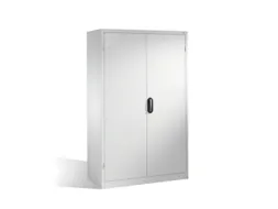 grootvolumekast met openslaande deuren,romp RAL7035,front RAL7035