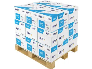 Kopieerpapier Rey Office Light A4 75 Gram Wit Halve Pallet - 1