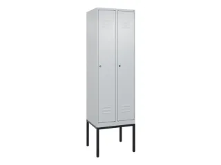 locker voor scheiding van kleding,HxBxD 2120x600x500mm,2vak - 1
