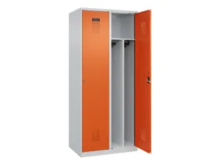 locker voor scheiding van kleding,HxBxD 1850x800x500mm,2vak - 1
