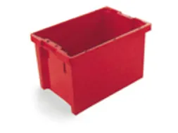 Draaistapelbak Pp Hxlxb 350X600X400Mm 65L Rood