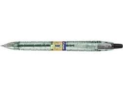 Balpen Pilot B2P Ecoball Begreen 1.6mm Extra Breed Zwart