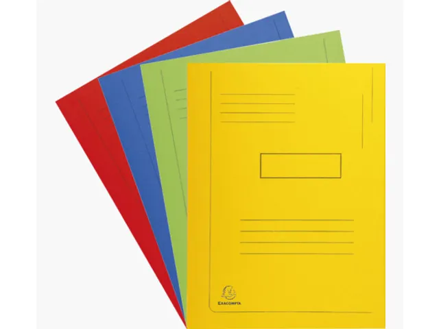 Dossiermap Exacompta Forever A4 2 kleppen 290gr assorti