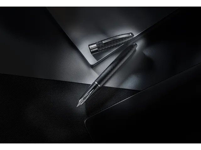 Vulpen Sheaffer Legacy 9066 Chevron matte black, gun metal nib, trims,
