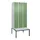 locker met bank,HxBxD 2120x900x815mm,3vak,vak B 300mm,cil.-slot