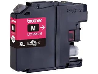Inktcartridge Brother LC-125XLM rood HC - 3