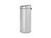 Grote Afvalbak Touch Bin New 30 Liter Metallic Grijs