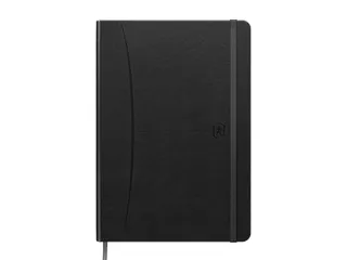 Notitieboek Oxford Signature A5 lijn 80vel zwart - 1