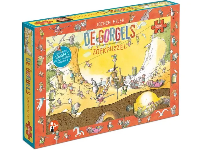 Zoekpuzzel De Gorgels XL 100 stukjes
