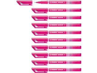 Fineliner STABILO Sensor 189/56 fijn roze - 3