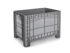 container met grote capaciteit,HxLxB 800x1200x800mm,535l,PE,grijs