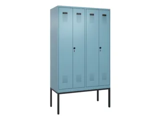 PBM-locker,HxBxD 2120x1200x500mm,4vak,vak B 300mm,draaigrendel - 2
