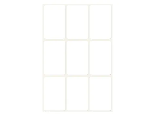 Etiket Avery Zweckform 3045 38x24mm wit 63 stuks