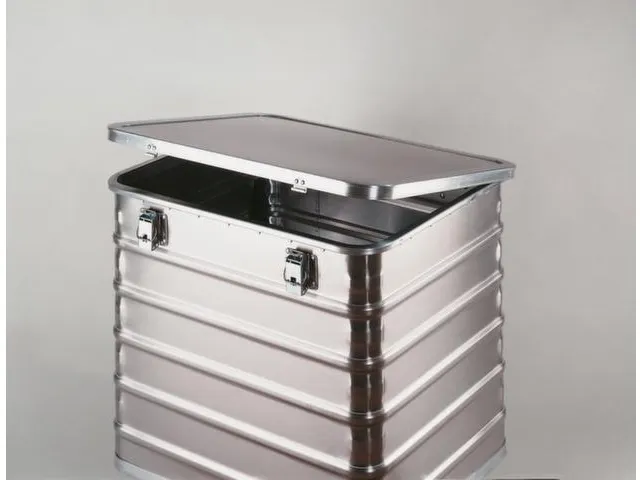 Bakwagens Aluminium Deksel 200kg Hxlxb 770x990x580mm 322l