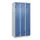 Z-garderobekast,HxBxD 1850x900x500mm,vak B 150/300mm,draaigrendel