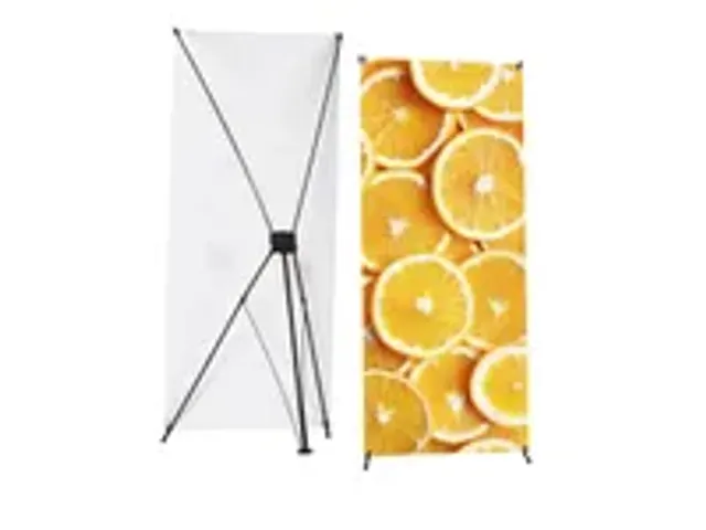 OUTLET Frame X-Banner Premium 80x180cm Zwart