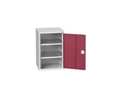 universele kast,HxBxD 800x525x550mm,2xStalen bodem,draaigrendelslot