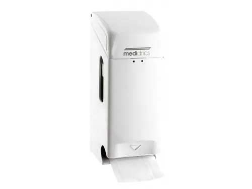 Toiletpapier Dispenser Staal Voor 2 Rollen Wit