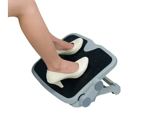 Desq Verstelbare Voetensteun Anti Slip Grijs 2 Standen