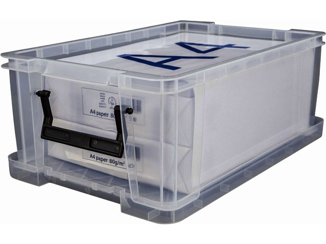 Ongelofelijk huisvrouw Makkelijker maken Opbergbox Allstore 10 Liter 395x25x155mm transparant | DiscountOffice.nl