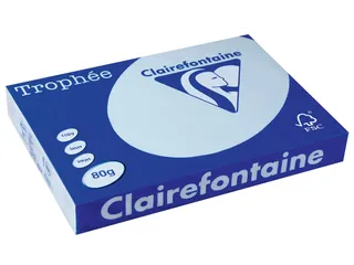 Trophée Pastel gekleurd papier A3 80 gram 500 vel Azuurblauw - 1