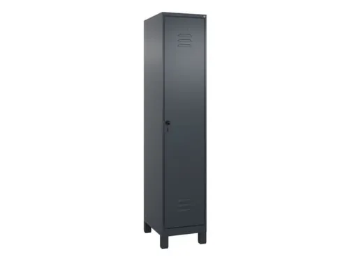 locker,HxBxD 1950x400x500mm,1vak,vak B 400mm,draaigrendel,voeten