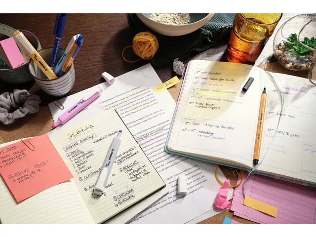 Markeerstift STABILO Swing cool nature assorti 6 stuks