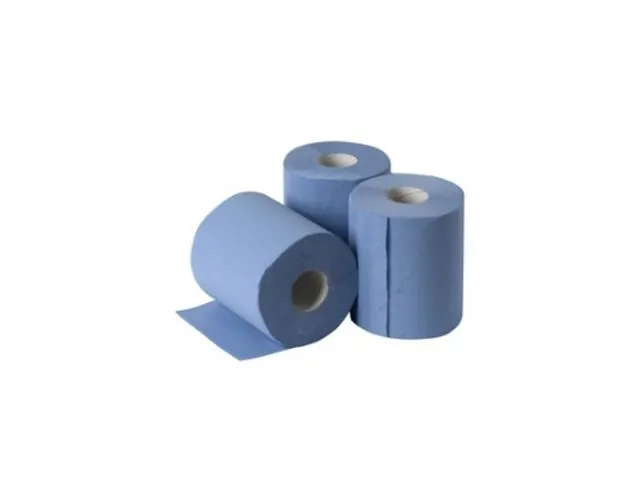 Centerfeed Handdoekrol Midi 2-Laags Blauw 150 Meter