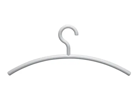 OUTLET Kledinghanger MAUL acryl 46X19cm wit 5 stuks