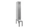 locker met bank,voor scheiding van kleding,HxBxD 2120x300x815mm,1vak