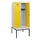 locker met bank,HxBxD 1950x800x815mm,2vak,vak B 400mm,cilinderslot