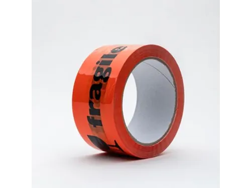 verpakkingstape PP: fragile 48 mm x 66 m oranje