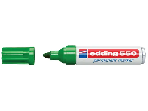 Viltstift edding 550 rond groen 3-4mm