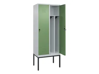locker voor scheiding van kleding,HxBxD 2120x800x500mm,2vak - 2
