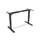 Digitus DA-90434 frame voor Bureau 110-170cm Elektrisch Zwart
