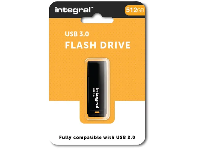 Black Usb 3.0 Usb Flash Drive 512Gb