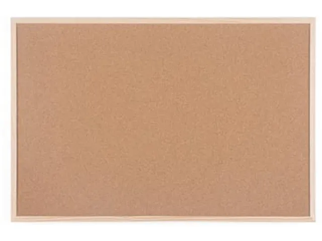 Kurkbord Met Houten Kader 60x90Cm