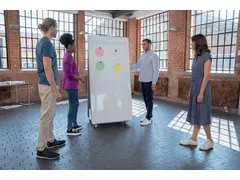 Nobo Move & Meet mobiel whiteboard mededelingenbord 180x90cm