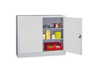 grootvolumekast met openslaande deuren,RAL7035,front RAL7035 - 2